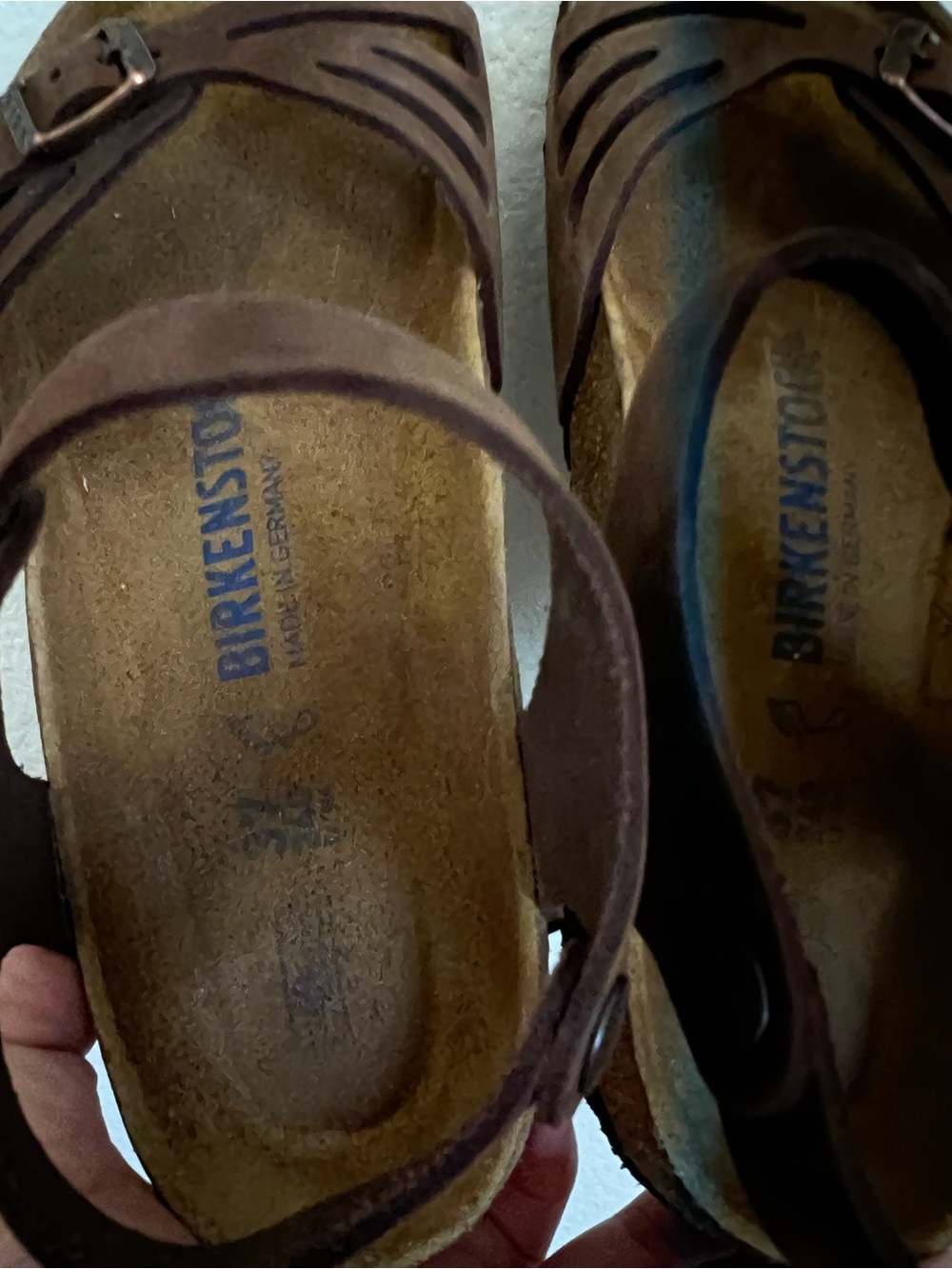 Birkenstock BALI Habana Oiled Sandals Size 37 L 6-6.5 Regular fit - Picture 8 of 10
